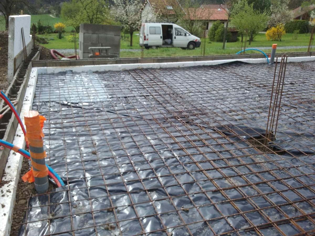 Comment faire une dalle en b ton sur h risson beton expert