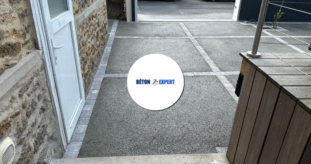 le béton drainant